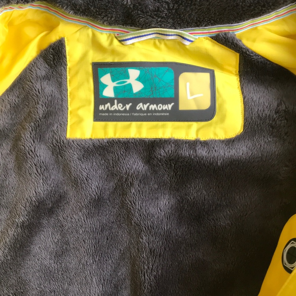 Yellow Under Armour Winter Jacket - image 2